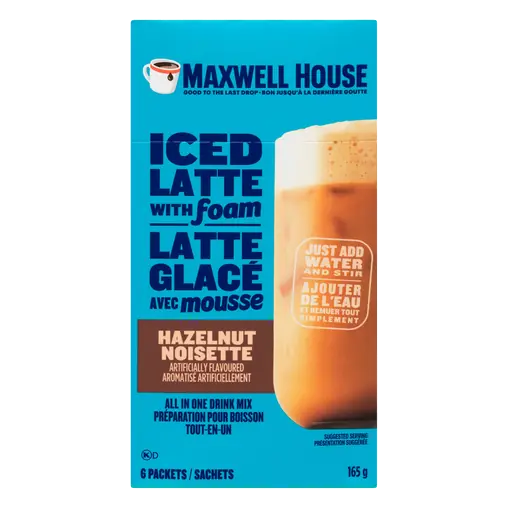 Iced Latte With Foam Hazelnut 165 g