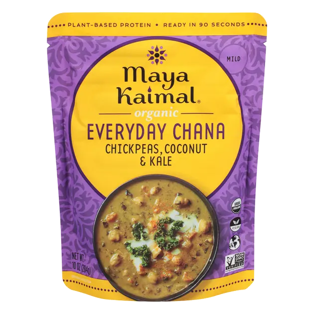 Chickpeas + Coconut + Kale Everyday Chana