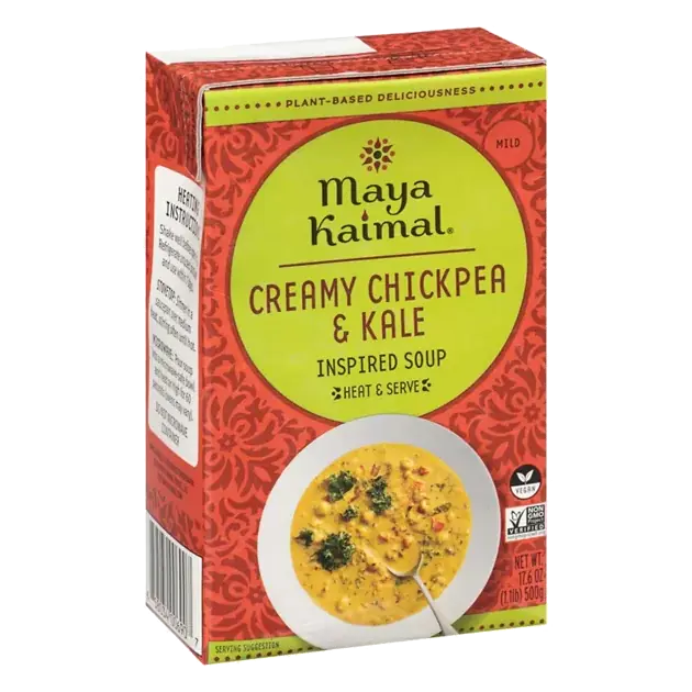 Inspired Soup, Creamy Chickpea & Kale, Mild