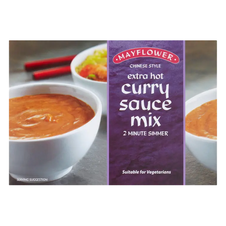 Mayflower Chinese Style Extra Hot Curry Sauce Mix 255g