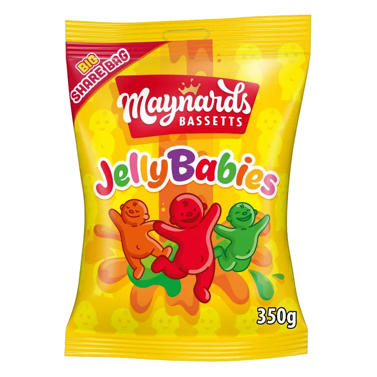 Jelly Babies 350g Sweets Carton