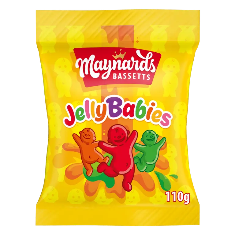 Maynards Bassetts Jelly Babies Candy 110g
