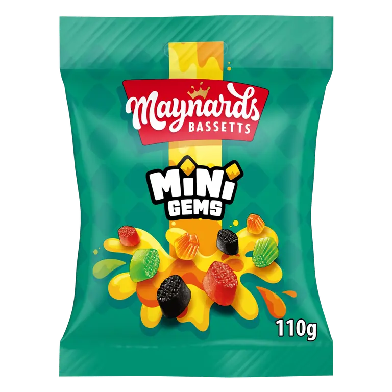 Maynards Bassetts Mini Gems Candy 110g