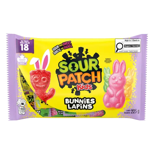 Sour Patch Kids Bunnies Candy For Easter 225 g