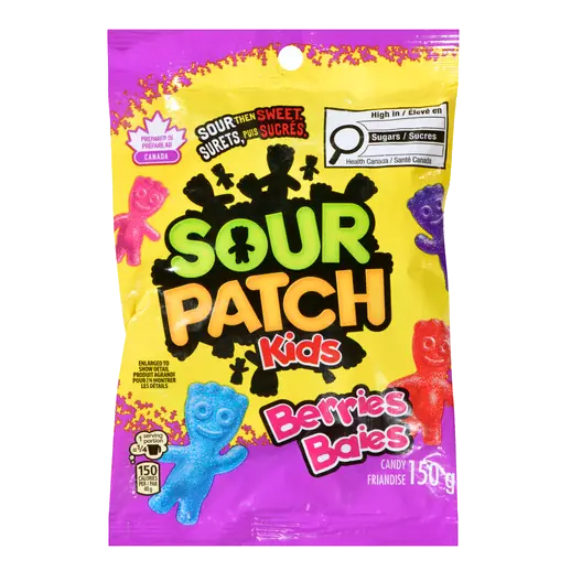 Sour Patch Kids Candy Berries 150 g