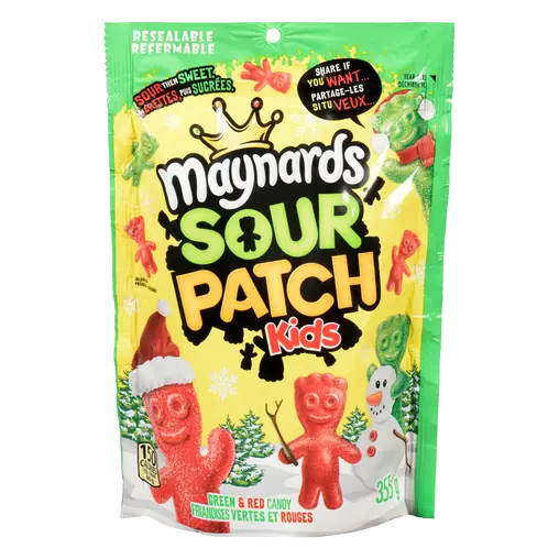 Sour Patch Kids Candy Red & Green 355 g