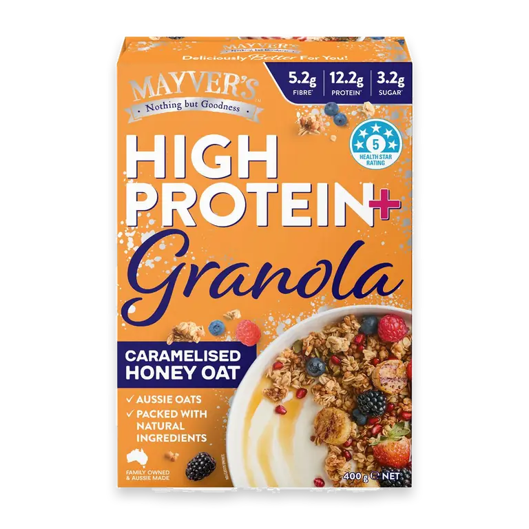 High Protein Granola Caramelised Honey Oat