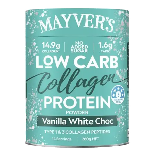 Low Carb Collagen Protein Vanilla White Chocolate