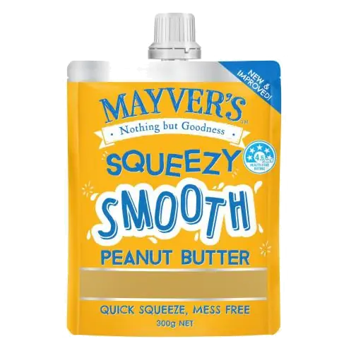 No Stir Squeezy Smooth Peanut Butter