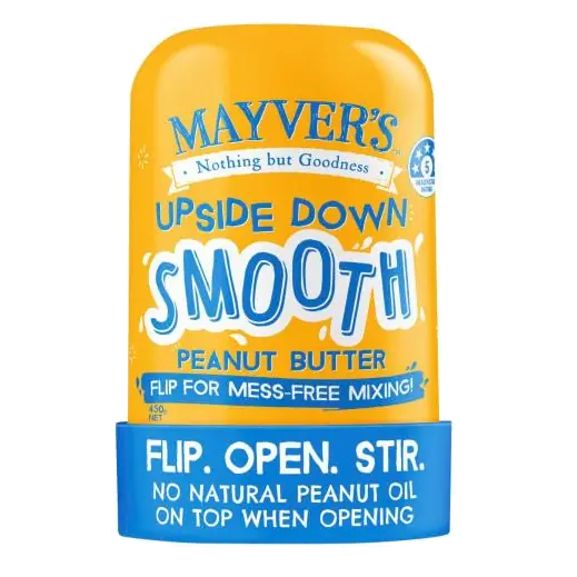 Upside Down Smooth Peanut Butter