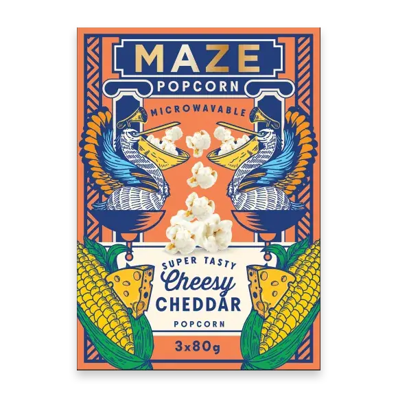 Micropopcorn Cheddar .