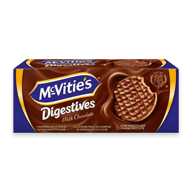 Digestive med ljus choklad 300g McVities