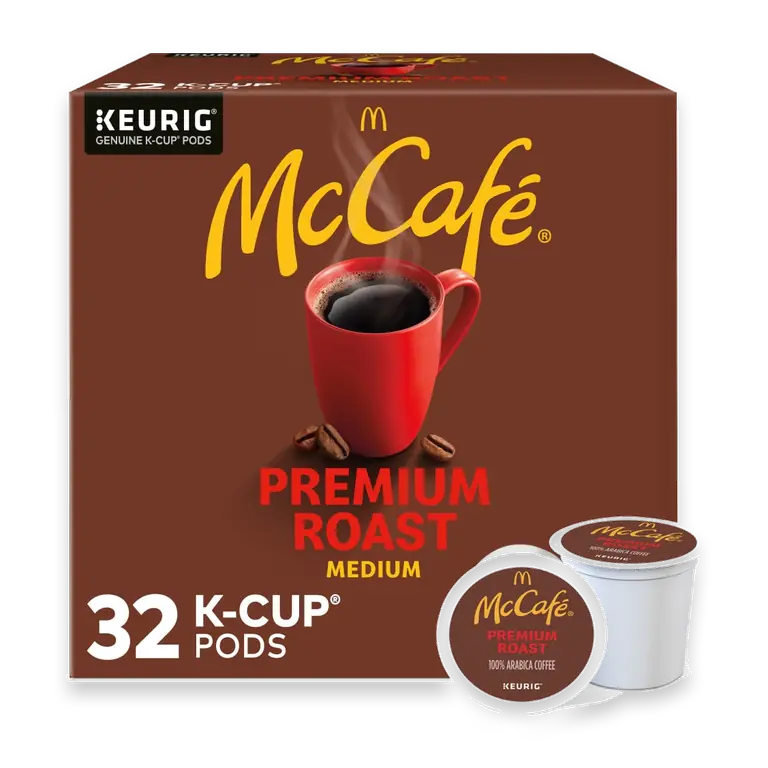 Premium Roast Coffee, Single Serve Keurig K-Cup Pods, Medium Roast, 32 Count