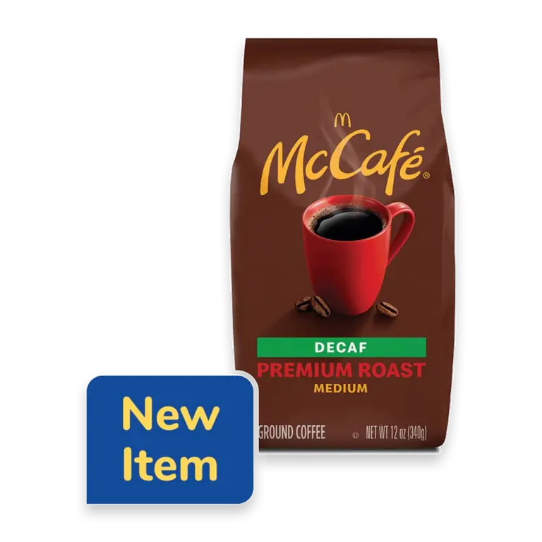Premium Roast Decaf, Medium Roast Ground Coffee Bagged