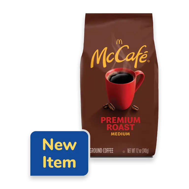 Premium Roast, Medium Roast Ground Coffee Bagged