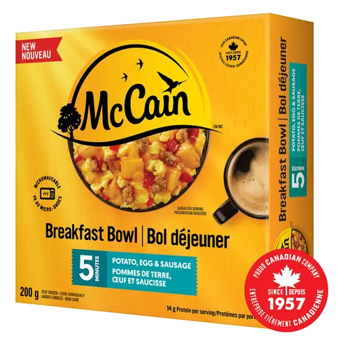 5-Minute Breakfast Bowl Potato Egg and Sausage 200 g