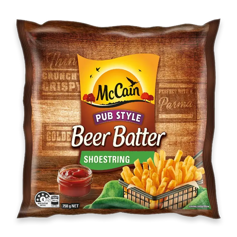 Beer Batter Chips Shoestring