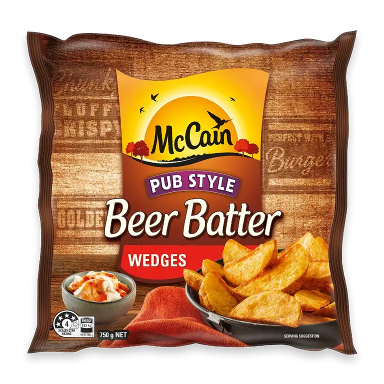 Beer Batter Wedges