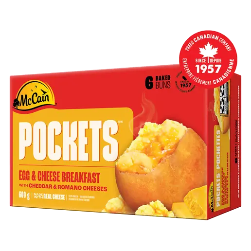 Breakfast Pockets Egg and Cheese 6 x 100 g