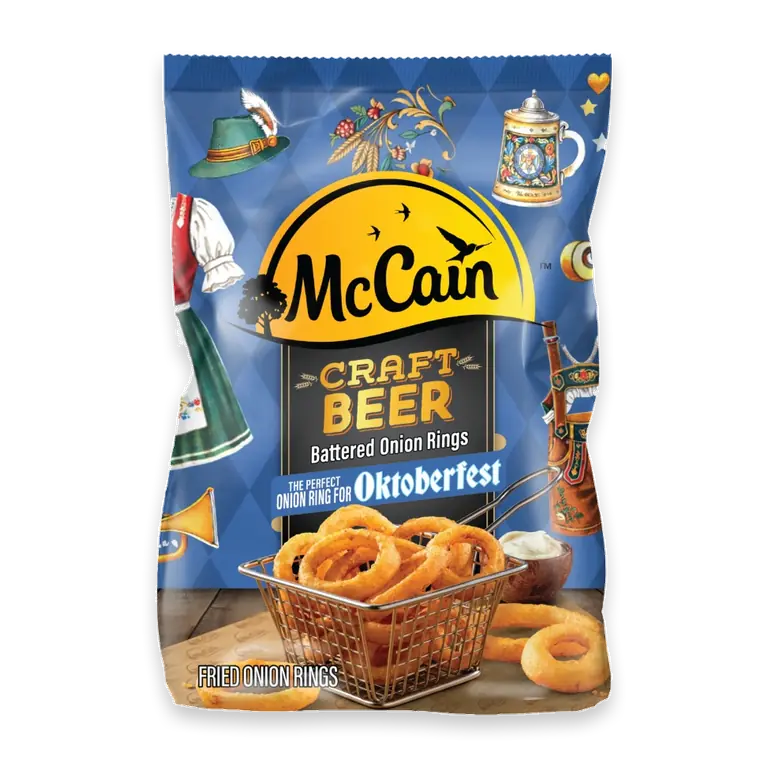 Craft Beer Battered Frozen Onion Rings