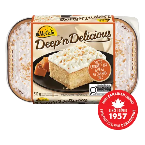 Deep'n Delicious Frozen Cake Salted Caramel 510 g