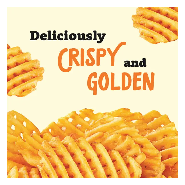 McCain Quick Cook Waffle Fries, 26 OZ (Frozen Potatoes)