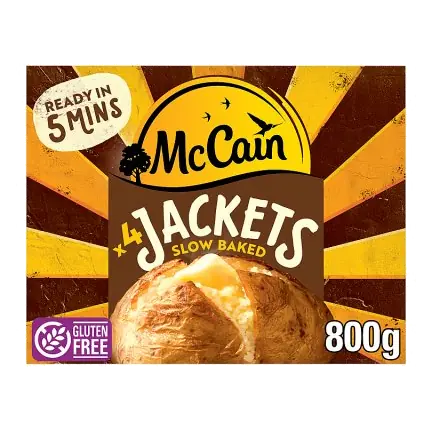 Frozen 4 Baked Jacket Potatoes