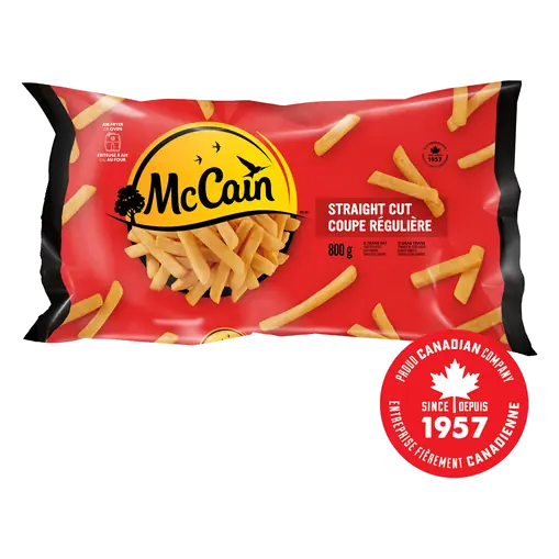 Frozen French Fries Straight Cut 800 g