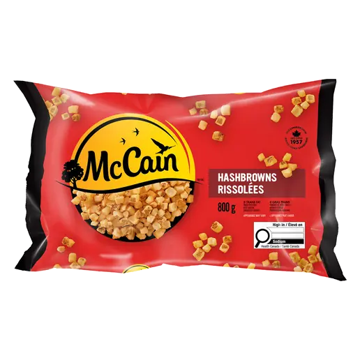 Frozen Hashbrowns Diced 800g