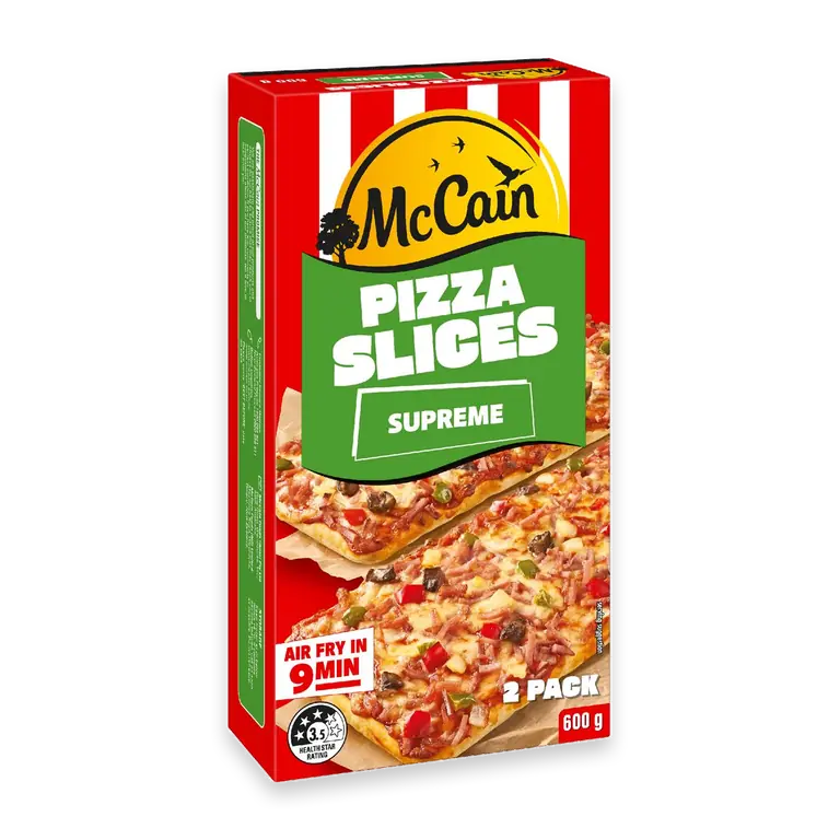 Frozen Pizza Slices Supreme