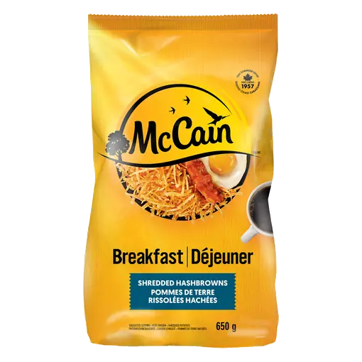 Frozen Shredded Hashbrowns 650 g