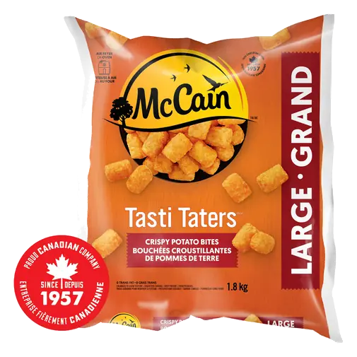 Frozen Tasti Taters Tater Tots 1.8 kg