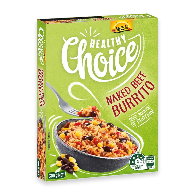 Healthy Choice Naked Beef Burrito Frozen Meal
