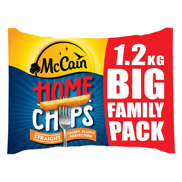 McCain Home Chips Straight Cut 1.2kg