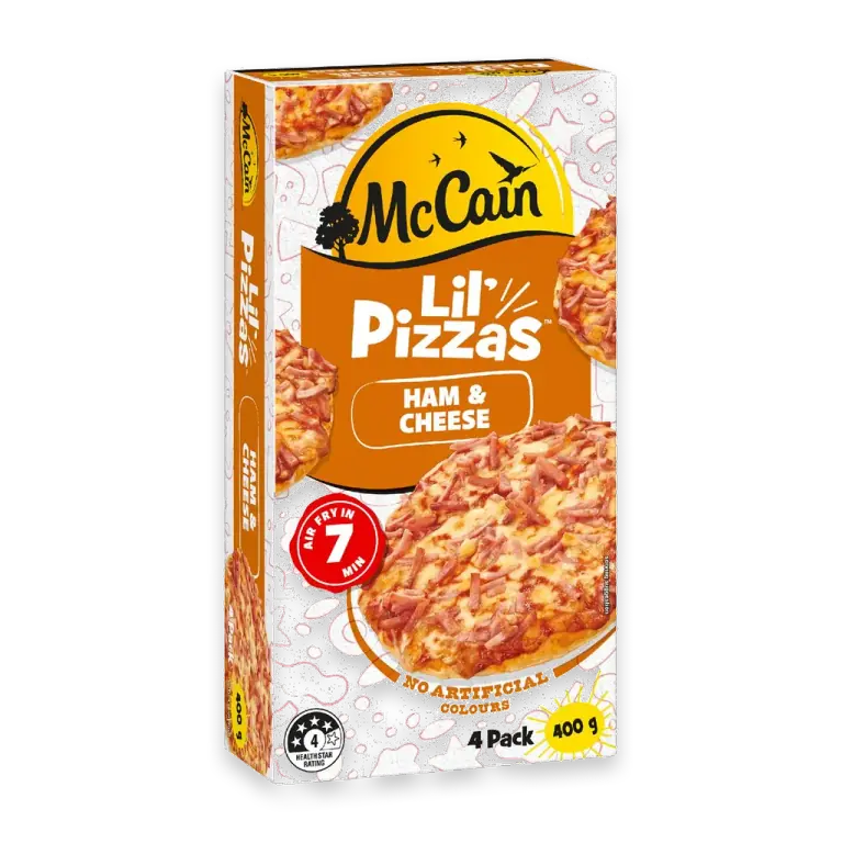 Lil Pizzas Snacks Ham & Cheese