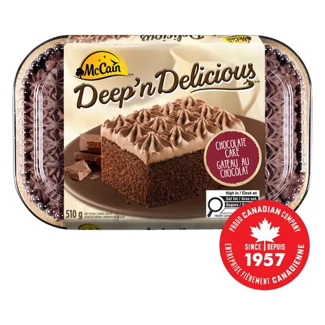 Deep'n Delicious Frozen Cake Chocolate 510 g