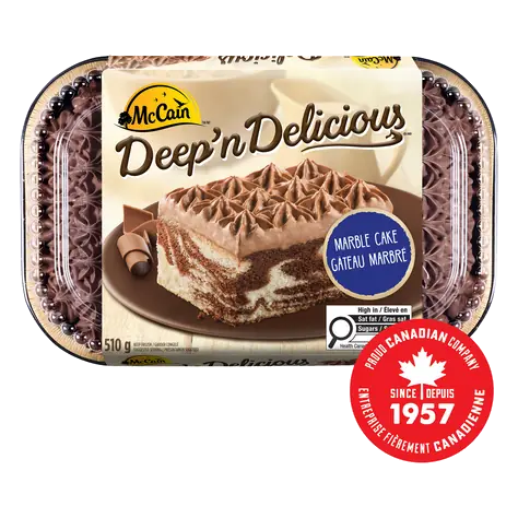Deep'n Delicious Frozen Cake Marble 510 g
