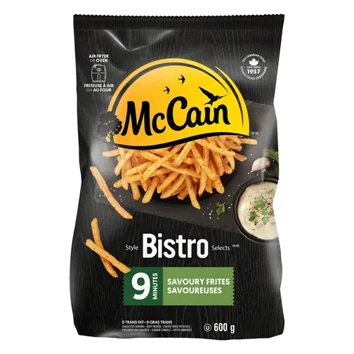 Frozen Bistro Selects 9 Minute Fries Savoury 600 g