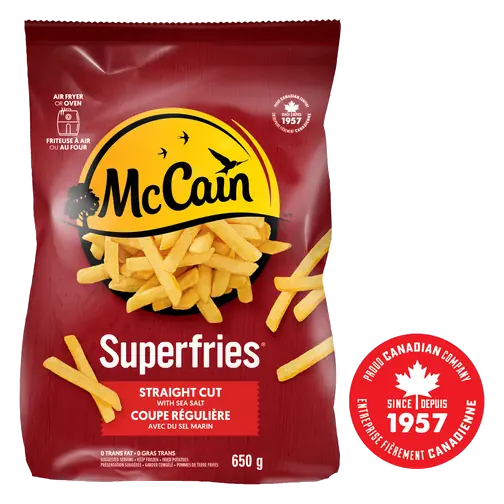 Frozen Superfries Straight Cut 650 g