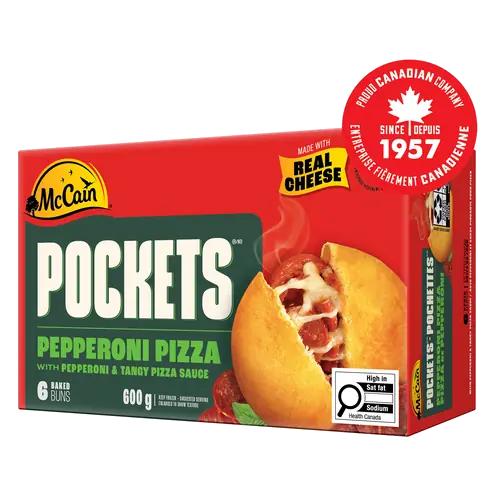 Pizza Pockets Pepperoni 6 x 100 g