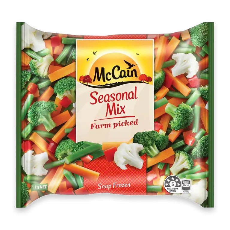 Mixed Vegetable Seasonal Mix Frozen