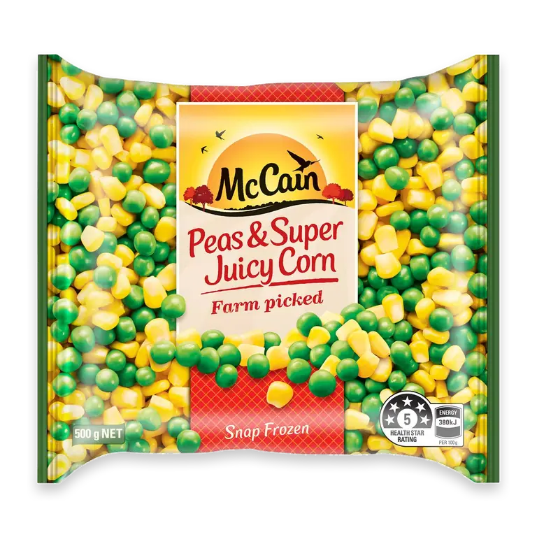 Mixed Vegetables Peas & Corn