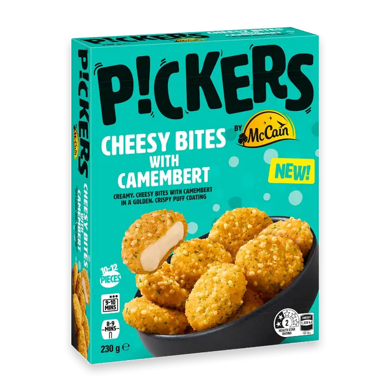 Pickers Frozen Cheesy Bites With Camembert