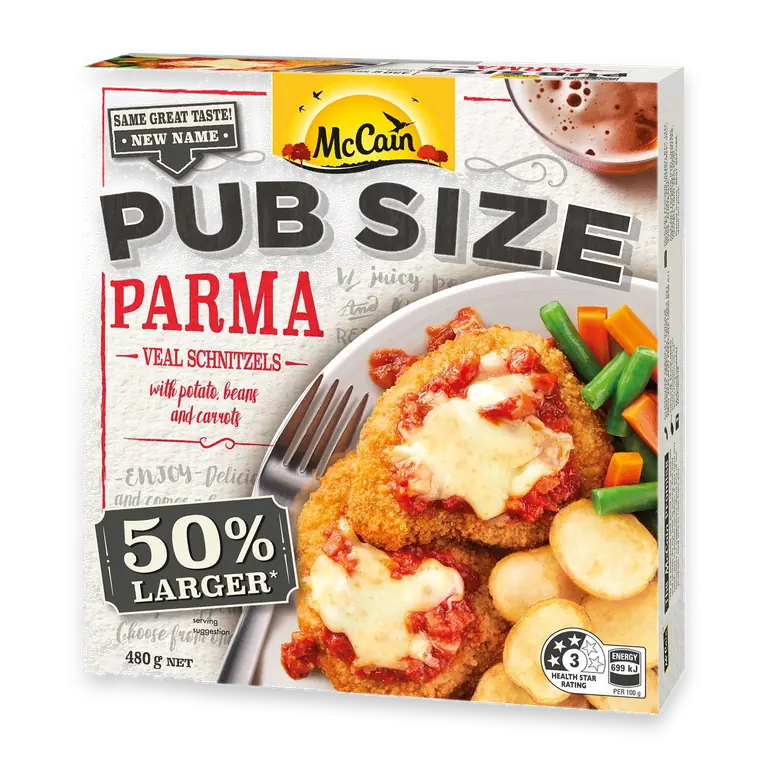 Pub Size Parma Frozen Meal
