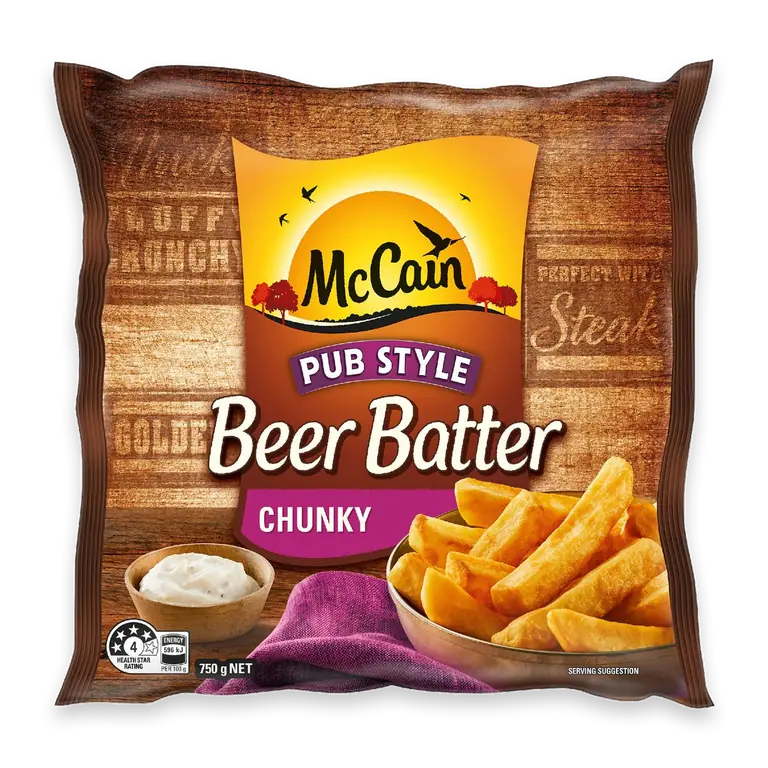 Pub Styles Beer Batter Chunky Chips