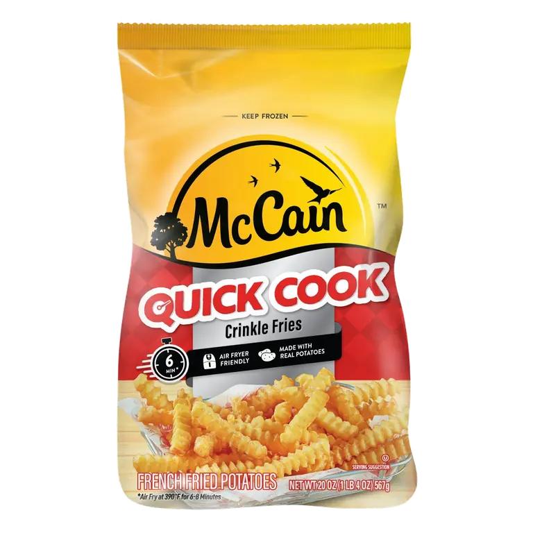 Quick Cook Crinkle Cut French Fried Potatoes