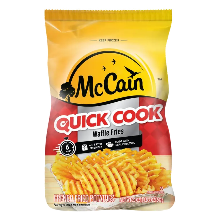 Quick Cook Waffle Cut French Fried Potatoes
