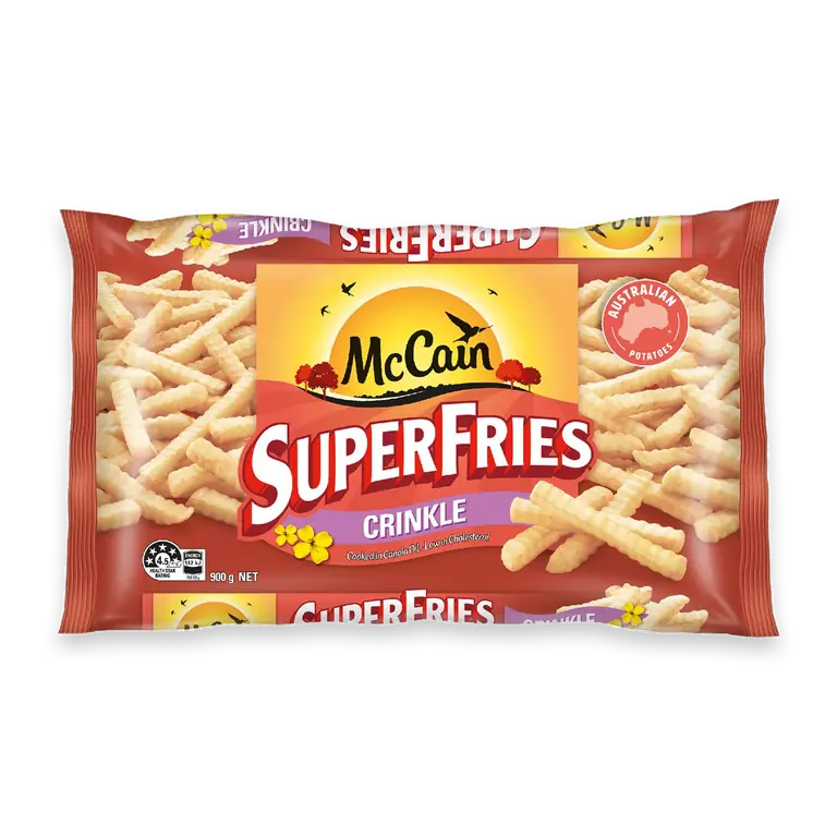 Superfries Crinkle Cut