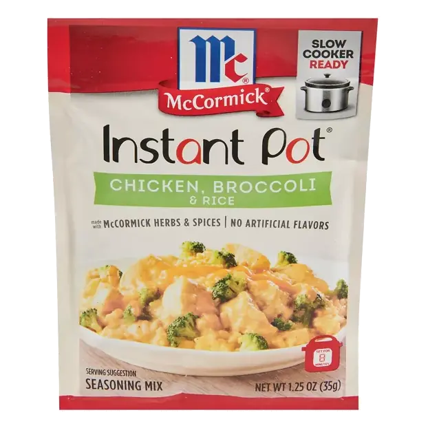 Chicken, Broccoli and Rice Instant Pot Seasoning Mix