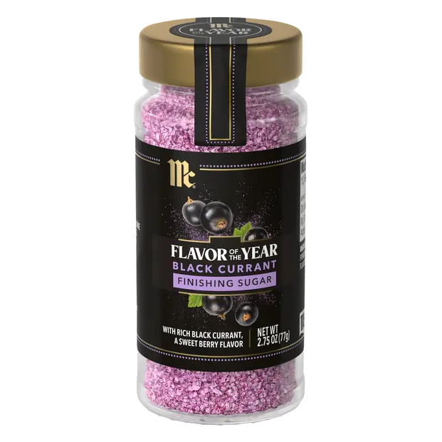 Flavor of the Year Black Currant Finishing Sugar
